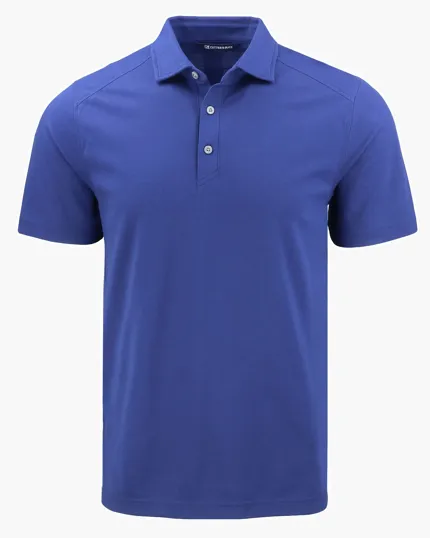 Advantage Refresh Recycled Cotton-Blend Pique Men's Big & Tall Polo — view 7