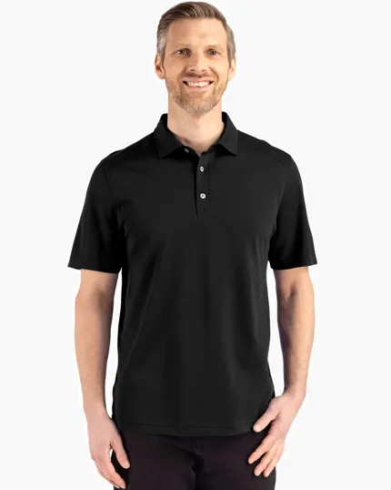 Advantage Refresh Recycled Cotton-Blend Pique Men's Big & Tall Polo — view 16