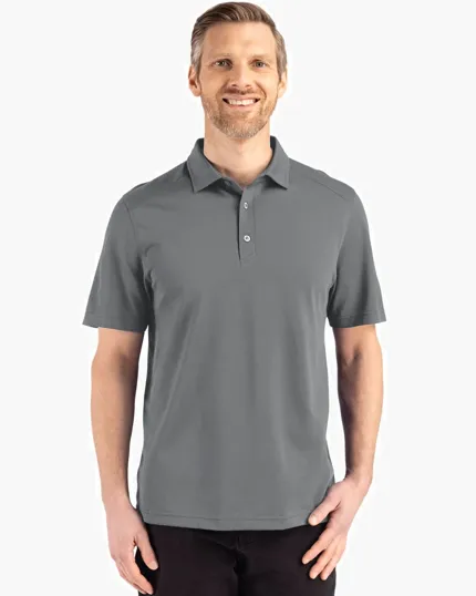 Advantage Refresh Recycled Cotton-Blend Pique Men's Big & Tall Polo — view 19