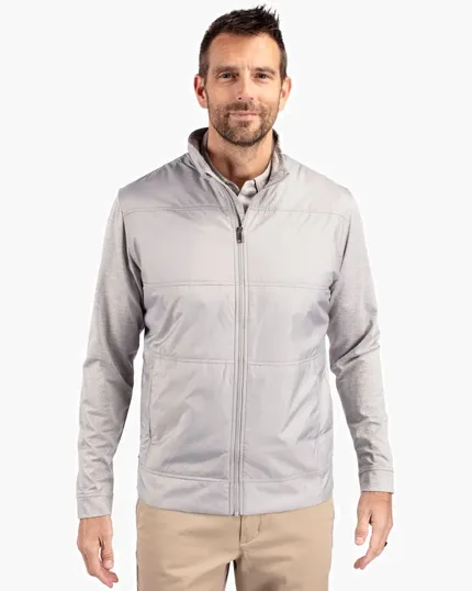 Stealth Recycled Hybrid Quilted Big & Tall Windbreaker Jacket
