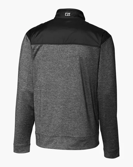 Stealth Recycled Hybrid Quilted Big & Tall Windbreaker Jacket — view 9