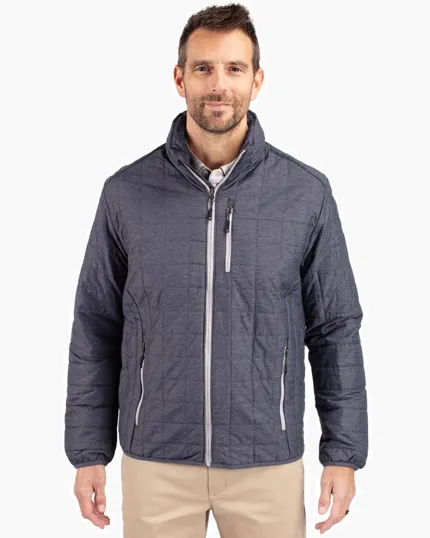 Rainier Recycled Insulated Puffer Jacket, Big & Tall Full Zip — view 2