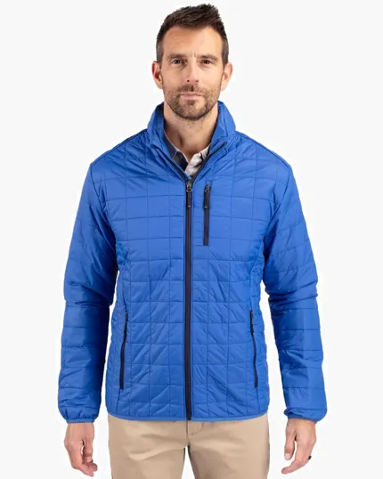 Rainier Recycled Insulated Puffer Jacket, Big & Tall Full Zip — view 5