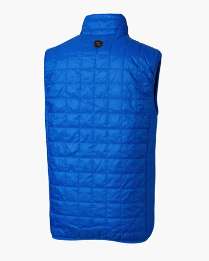 Rainier Recycled Insulated Puffer Men's Big & Tall Full Zip Vest — view 19
