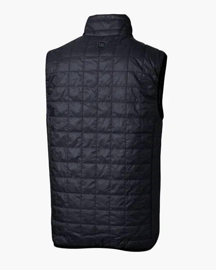 Rainier Recycled Insulated Puffer Men's Big & Tall Full Zip Vest — view 20