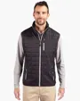 Rainier Recycled Insulated Puffer Men's Big & Tall Full Zip Vest — view 2
