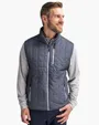 Rainier Recycled Insulated Puffer Men's Big & Tall Full Zip Vest — view 3