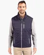 Rainier Recycled Insulated Puffer Men's Big & Tall Full Zip Vest — view 8