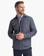 Rainier Recycled Insulated Puffer Big & Tall Full Zip Shirt Jacket