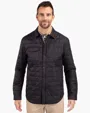 Rainier Recycled Insulated Puffer Big & Tall Full Zip Shirt Jacket — view 2