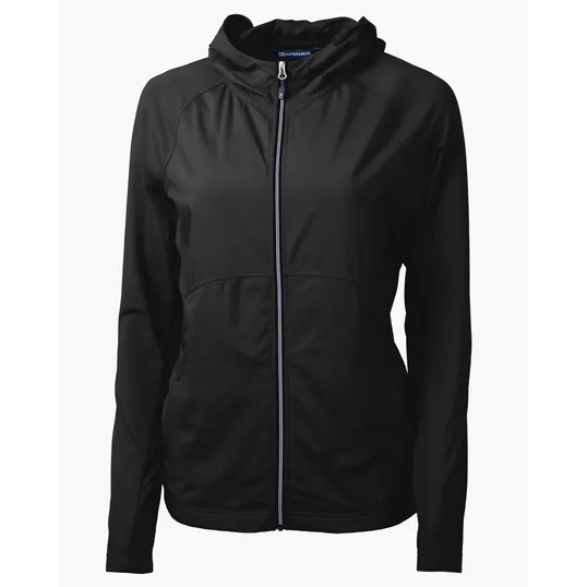 Adapt Recycled Soft Knit Stretch Womens Hybrid Full Zip Jacket — view 9