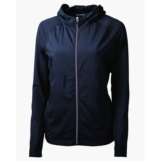 Adapt Recycled Soft Knit Stretch Womens Hybrid Full Zip Jacket — view 10
