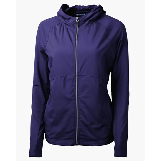 Adapt Recycled Soft Knit Stretch Womens Hybrid Full Zip Jacket — view 14