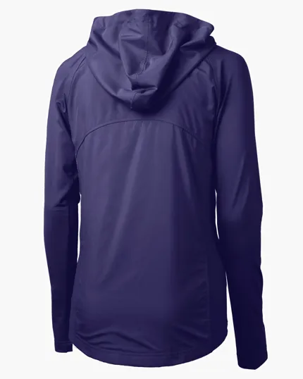 Adapt Recycled Soft Knit Stretch Womens Hybrid Full Zip Jacket — view 22