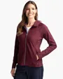 Adapt Recycled Soft Knit Stretch Womens Hybrid Full Zip Jacket — view 7