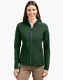 Adapt Recycled Soft Knit Stretch Womens Hybrid Full Zip Jacket — view 8