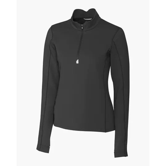 Traverse Recycled Smooth Stretch Women's Quarter Zip Pullover — view 9