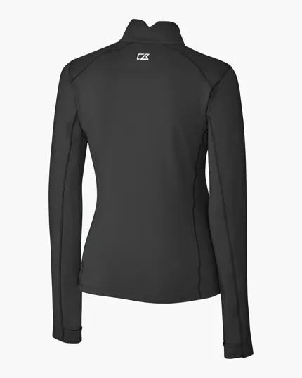 Traverse Recycled Smooth Stretch Women's Quarter Zip Pullover — view 23
