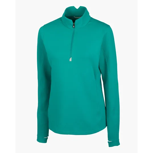 Traverse Recycled Smooth Stretch Women's Quarter Zip Pullover — view 10