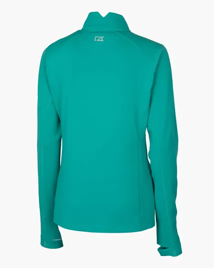 Traverse Recycled Smooth Stretch Women's Quarter Zip Pullover — view 24