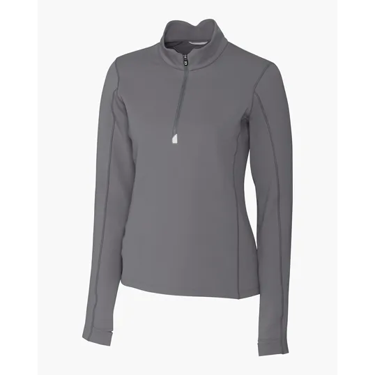 Traverse Recycled Smooth Stretch Women's Quarter Zip Pullover — view 13
