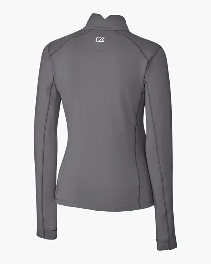 Traverse Recycled Smooth Stretch Women's Quarter Zip Pullover — view 27