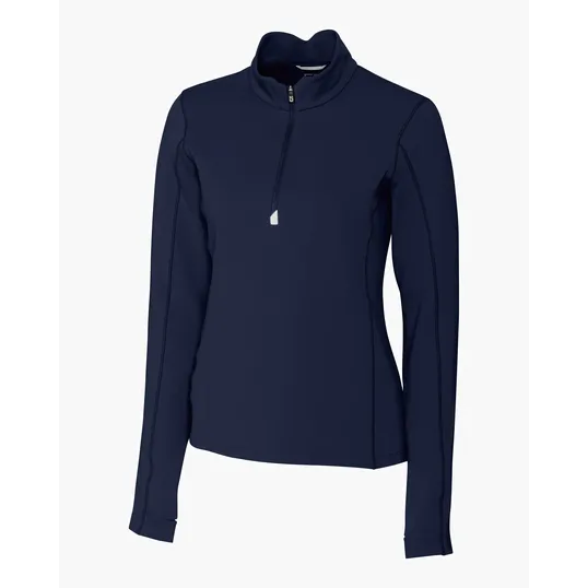 Traverse Recycled Smooth Stretch Women's Quarter Zip Pullover — view 16