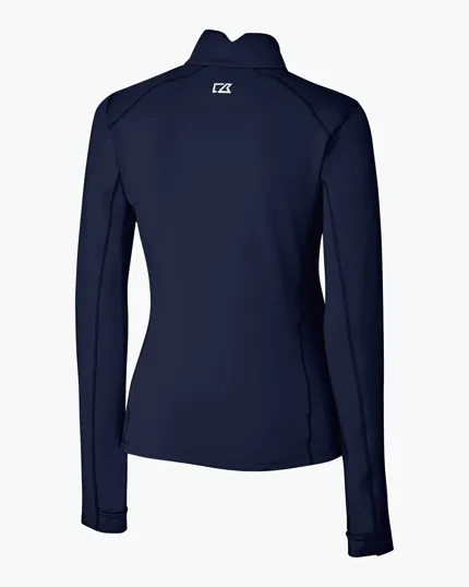 Traverse Recycled Smooth Stretch Women's Quarter Zip Pullover — view 30