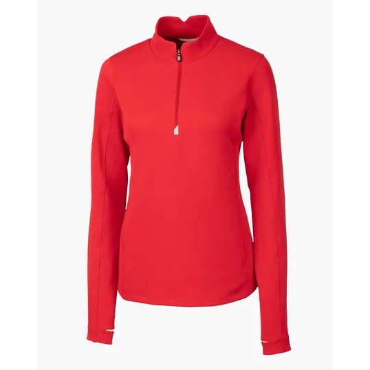 Traverse Recycled Smooth Stretch Women's Quarter Zip Pullover — view 17