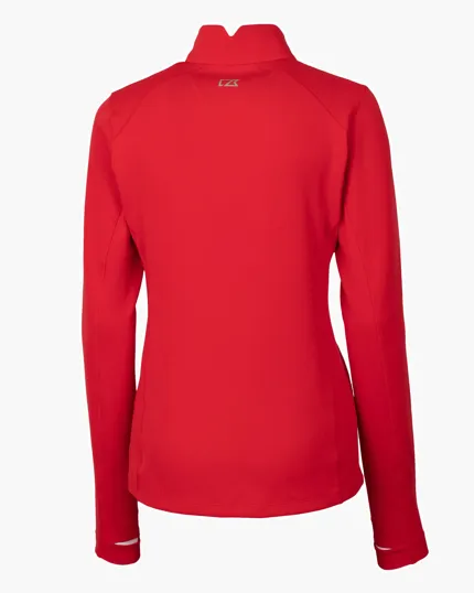 Traverse Recycled Smooth Stretch Women's Quarter Zip Pullover — view 31