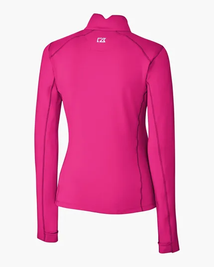 Traverse Recycled Smooth Stretch Women's Quarter Zip Pullover — view 33