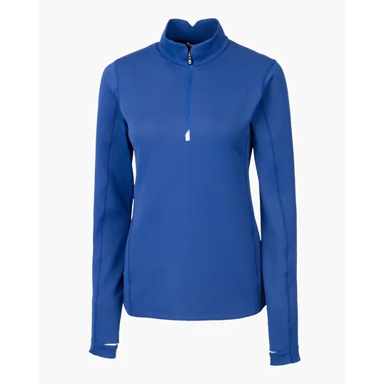 Traverse Recycled Smooth Stretch Women's Quarter Zip Pullover — view 20
