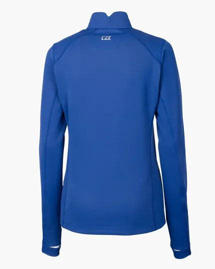 Traverse Recycled Smooth Stretch Women's Quarter Zip Pullover — view 34