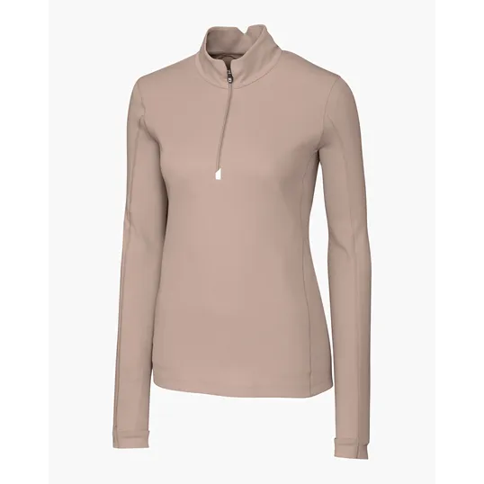 Traverse Recycled Smooth Stretch Women's Quarter Zip Pullover — view 36