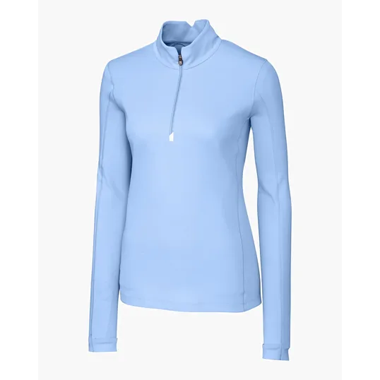 Traverse Recycled Smooth Stretch Women's Quarter Zip Pullover — view 38