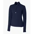 Traverse Recycled Smooth Stretch Women's Quarter Zip Pullover — view 16