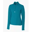 Traverse Recycled Smooth Stretch Women's Quarter Zip Pullover — view 18
