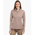 Traverse Recycled Smooth Stretch Women's Quarter Zip Pullover — view 35