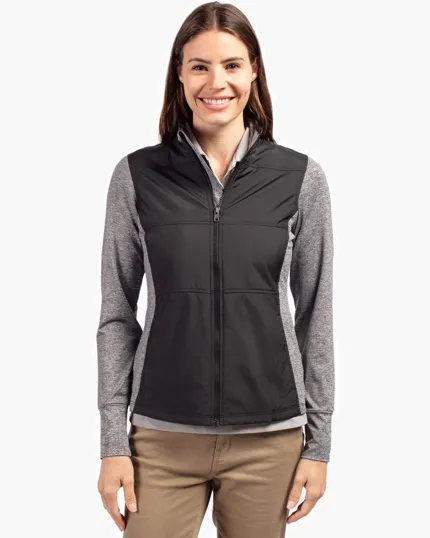 Stealth Recycled Hybrid Quilted Women's Windbreaker Jacket