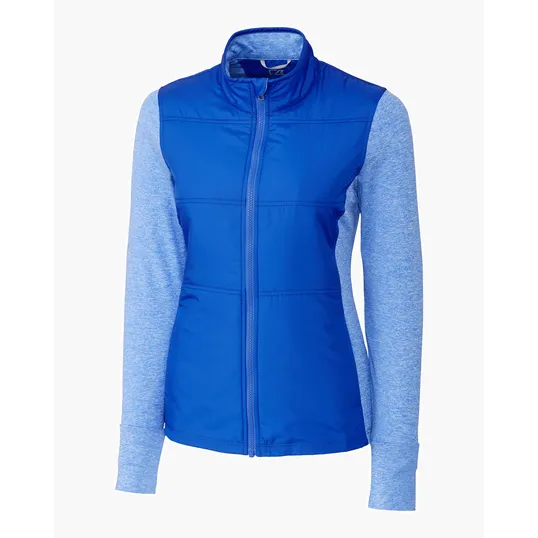 Stealth Recycled Hybrid Quilted Women's Windbreaker Jacket — view 5