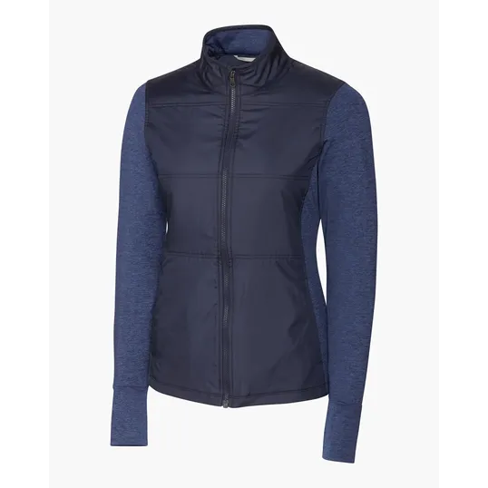 Stealth Recycled Hybrid Quilted Women's Windbreaker Jacket — view 6