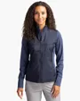 Stealth Recycled Hybrid Quilted Women's Windbreaker Jacket — view 2