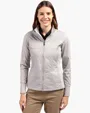 Stealth Recycled Hybrid Quilted Women's Windbreaker Jacket — view 3