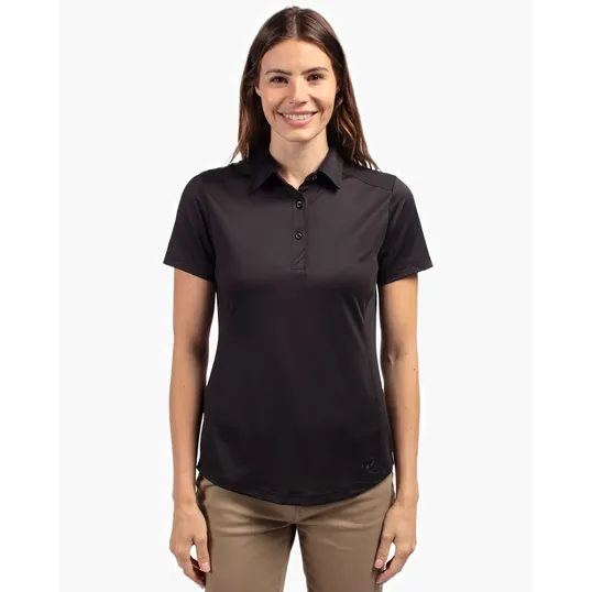 Prospect Recycled Featherlight Stretch Women's Polo — view 2