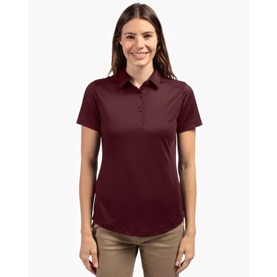 Prospect Recycled Featherlight Stretch Women's Polo — view 3