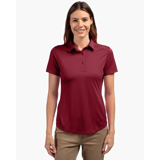 Prospect Recycled Featherlight Stretch Women's Polo — view 4