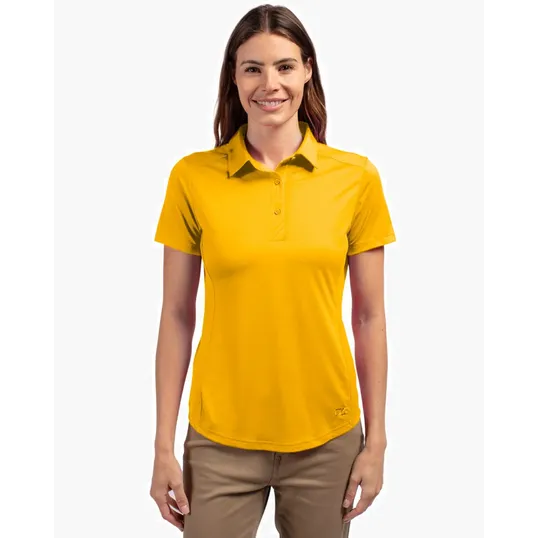 Prospect Recycled Featherlight Stretch Women's Polo — view 6