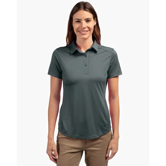 Prospect Recycled Featherlight Stretch Women's Polo — view 12