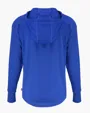 Daybreak Recycled Womens Half Zip Hooded Pullover — view 14