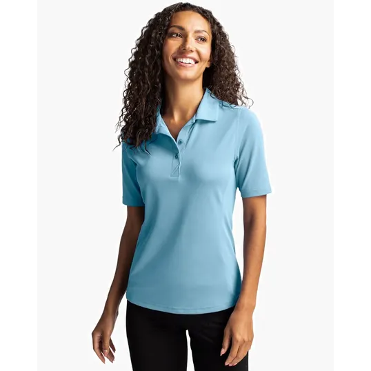 Virtue Recycled Featherlight Pique Womens Polo